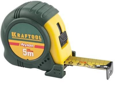 Рулетка KRAFTOOL NYLON 5 м 19 мм ударост обрезин 34122-05-19_z01 Kraftool в интернет гипермаркете «Планета Лета». Фото Рулетка KRAFTOOL NYLON 5 м 19 мм ударост обрезин 34122-05-19_z01 в интернет гипермаркете «Планета Лета». Фото