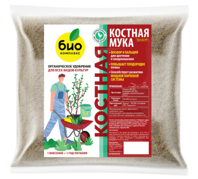 БИО-комплекс Костная мука 1 кг в интернет гипермаркете «Планета Лета». Фото