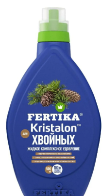 Удобрение Фертика Кристалон для Хвойных жидкий, 250мл в интернет гипермаркете «Планета Лета». Фото