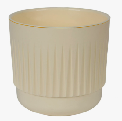 Горшок Бета ванильный d17, 3л с вкл. Б17-31 в интернет гипермаркете «Планета Лета». Фото