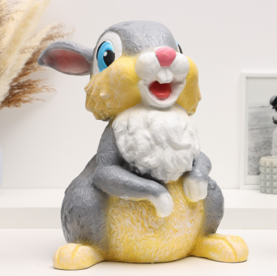 Фигура Зайка смотрит вверх Н-35см,L-30см,В-27см в интернет гипермаркете «Планета Лета». Фото