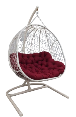 Подушка на кресло-кокон Дарина, бордовый в интернет гипермаркете «Планета Лета». Фото
