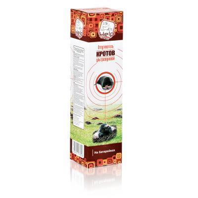Отпугиватель HELP КРОТОВ ультразв на бат пластик 7x28 см в интернет гипермаркете «Планета Лета». Фото