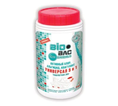 Таблетки 20 г универсал 3в1 (хлор, альгицид, коагулянт, 1т*1,5м3) 1 шт  BP-CH90MT1 в интернет гипермаркете «Планета Лета». Фото
