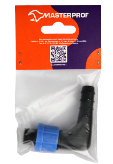 Уголок переходной с ленты на трубку 16мм в интернет гипермаркете «Планета Лета». Фото