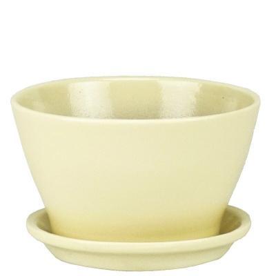 Горшок Беллита глянец фисташка d12см, h7см 0,45л ГЛ913/1 в интернет гипермаркете «Планета Лета». Фото