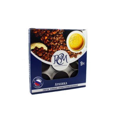 Свеча чайная 9 шт в уп арабика в интернет гипермаркете «Планета Лета». Фото