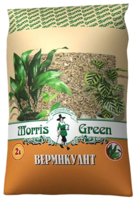 Вермикулит Morris Green 2л. в интернет гипермаркете «Планета Лета». Фото