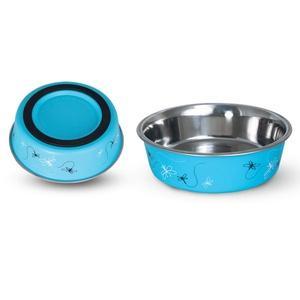 Миска Triol "Стрекоза" металл. на резинке 0,45л 30251005 в интернет гипермаркете «Планета Лета». Фото