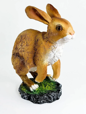 Фигура Заяц прыгающий H-29см., L-14см., В-24см ФП072 в интернет гипермаркете «Планета Лета». Фото