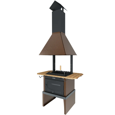 Гриль Suomi Grill с дымоходом ВЗР2296 в интернет гипермаркете «Планета Лета». Фото