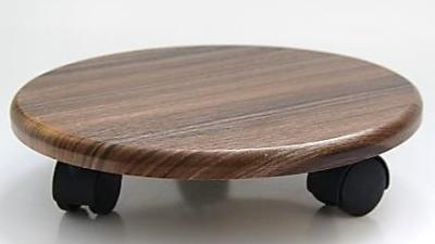 Подставка на колёсах d-28см 60-0001 в интернет гипермаркете «Планета Лета». Фото