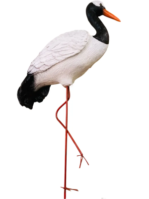 Фигурка Журавль большой h 115см F1263 в интернет гипермаркете «Планета Лета». Фото