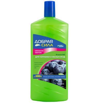 Удобрение Добрая сила для голубики и лесных ягод, канис. 1л