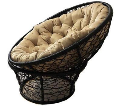 Садовое кресло МАДРИД  ротанг  Шоколадный без подушки в интернет гипермаркете «Планета Лета». Фото