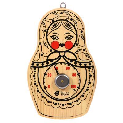 Гигрометр "Матрешка" 10,5x16,5x см БШ 18047 в интернет гипермаркете «Планета Лета». Фото