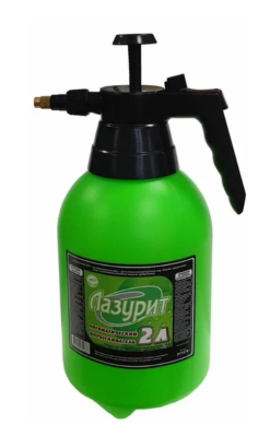 Опрыскиватель пневматический ручной "Лазурит" 2л в интернет гипермаркете «Планета Лета». Фото
