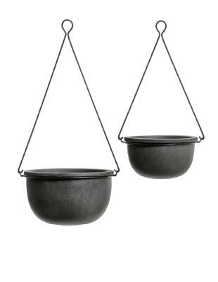 Кашпо TREEZ Effectory Beton Полусфера подвесная Тём/серый бетон в-15,5 см, д-26 см, 7л TREEZ в интернет гипермаркете «Планета Лета». Фото Кашпо TREEZ Effectory Beton Полусфера подвесная Тём/серый бетон в-15,5 см, д-26 см, 7л в интернет гипермаркете «Планета Лета». Фото