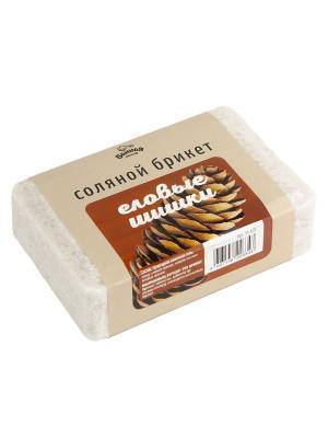 Брикет соляной "Еловые шишки", 1,2 кг, БАННАЯ ЛИНИЯ 11-531 в интернет гипермаркете «Планета Лета». Фото