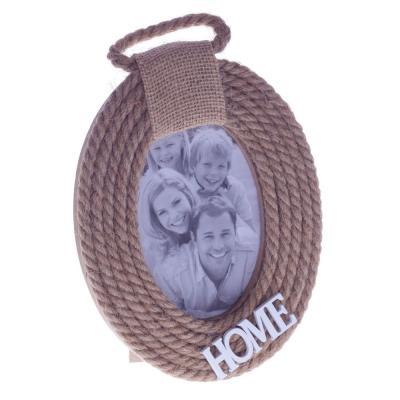 Фоторамка Веревка овал 15x20 см 748140 в интернет гипермаркете «Планета Лета». Фото