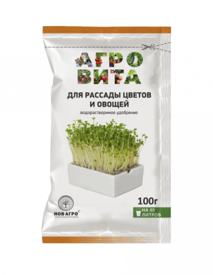 Удобрение Агровита Для рассады 100г в интернет гипермаркете «Планета Лета». Фото