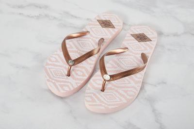 Пантолеты женские пляжные 2766 W-PE в интернет гипермаркете «Планета Лета». Фото