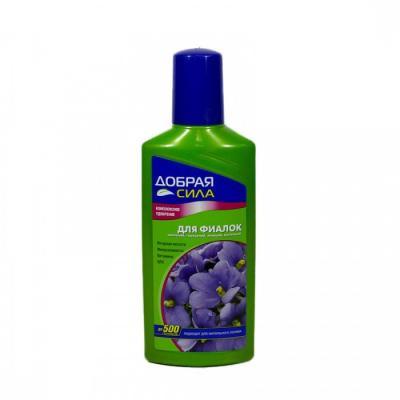 Удобрение Добрая Сила для фиалок и бегоний 250мл/24 в интернет гипермаркете «Планета Лета». Фото