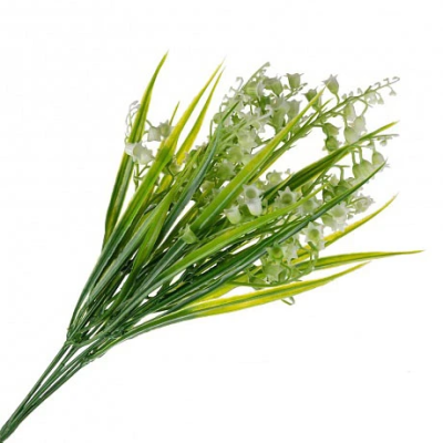 Цветок искусственный Ландыш 38 см Белый ZC44-H026A в интернет гипермаркете «Планета Лета». Фото