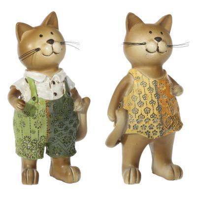 Фигурка декоративная "Кот", L7,5 W6 H14,5 см, 2в. в интернет гипермаркете «Планета Лета». Фото