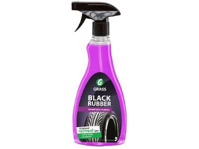 Чернитель-полироль шин BLACK RUBBER Antistatic 600мл GraSS 110384 в интернет гипермаркете «Планета Лета». Фото