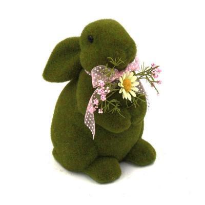 Фигурка декор Заяц L16 W19 H24 см 724266 в интернет гипермаркете «Планета Лета». Фото