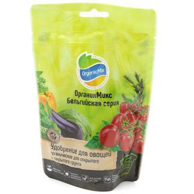 Удобрение ОрганикМикс  для овощей "Бельгийская серия" 750гр в интернет гипермаркете «Планета Лета». Фото