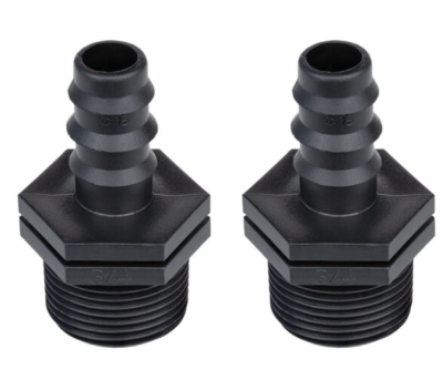 Адаптер для трубки с внешней резьбой, 3/4" на 16 мм, 2шт в интернет гипермаркете «Планета Лета». Фото