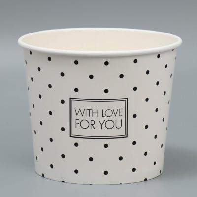 Коробка With love for you д/цветов 16,5×13,6 см 9244018 в интернет гипермаркете «Планета Лета». Фото