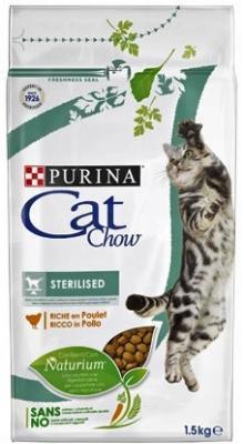 Корм CAT CHOW STRLS д/стер кош N1 1,5кг в интернет гипермаркете «Планета Лета». Фото