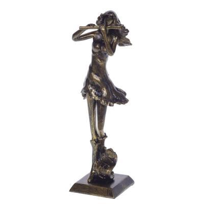 Фигурка декор Девушка с флейтой 29 см 748024 в интернет гипермаркете «Планета Лета». Фото