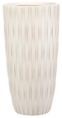 Кашпо IDEALIST Буллет, файберстоун, слоновая кость, D32 H61.5 cm ROWV32-AW в интернет гипермаркете «Планета Лета». Фото