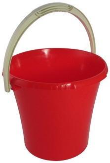 Ведро "Либерти" 7л красное С603КРА в интернет гипермаркете «Планета Лета». Фото