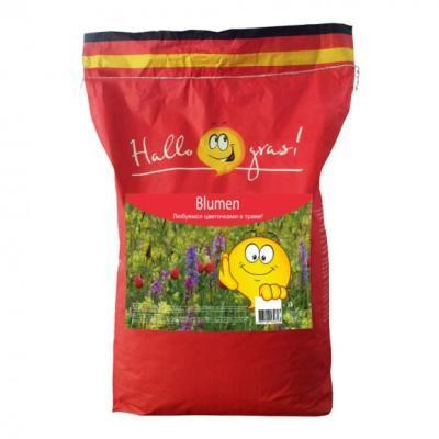 Семена газонной травы BLUMEN  7кг в интернет гипермаркете «Планета Лета». Фото