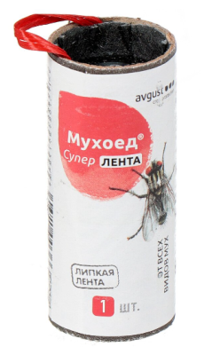 Лента от мух Мухоед, 1 штука в интернет гипермаркете «Планета Лета». Фото