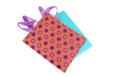 Сумка бумажная премиум ВС в интернет гипермаркете «Планета Лета». Фото