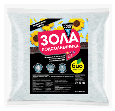 БИО-комплекс Зола подсолнечника 1л в интернет гипермаркете «Планета Лета». Фото