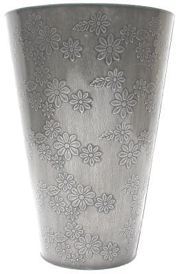 Кашпо металл №3 H-48см HV-25/3024-BLKW4 в интернет гипермаркете «Планета Лета». Фото