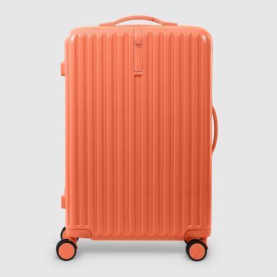 Чемодан Zhongshan Silk оранжевый 46х27х67 см в интернет гипермаркете «Планета Лета». Фото