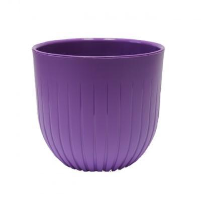 Горшок Альфа сливовый d19, h18, 4л с вкл. А19-22 в интернет гипермаркете «Планета Лета». Фото