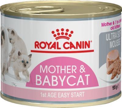 Корм ROYAL CANIN Mother&Babycat д/корм кош и котят от 0 до 4 мес 195г в интернет гипермаркете «Планета Лета». Фото