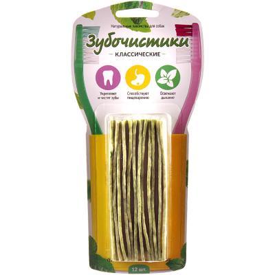Лакомства Деревенские Зубочистики Пластинки жевательные 12 шт 1x100 в интернет гипермаркете «Планета Лета». Фото