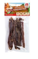 Лакомство для собак ЗООГУРМАН «Фермерские лакомства» Соломка говяжья 50г в интернет гипермаркете «Планета Лета». Фото