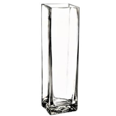 Ваза Квадро D7,5*H26cм 2517 в интернет гипермаркете «Планета Лета». Фото