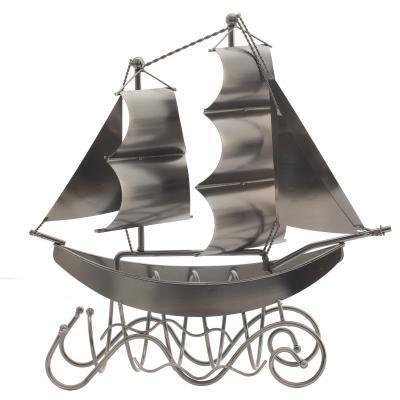 Подставка для бутылки Парусник 35 см 756219 в интернет гипермаркете «Планета Лета». Фото